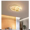 Plafondlampen hartstijl ledbar licht oppervlak lamp huishouden creatieve persoonlijkheid slaapkamer luxe romantische bruiloft verlichting