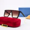 Kare Güneş Gözlüğü Lüks Güneş Gözlüğü Tasarımcı Moda Kadın Gözlükleri İçin Büyük Boy Gözlük İnce Bacak Polarize Güneş Galsses UV400 Gafas de Sol Shades 7 Molors Kutu