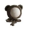 Berretti Cappelli Baby Bear Bonnet Cappello nato Pografia Puntelli Indoor DIY Po Studio Accessori 230220