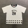 T-shirts pour hommes de haute qualité 2023ss Kapital Kountry T-Shirt Hommes Femmes Découpe Ourlet Chemise Surdimensionné Tops Tee