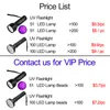 Portable Lighting UV Torches Ultra Violet 51 LED Flashlight Blacklight Light 395 nM Inspection Lamp Torch crestech