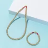 Bracelets en hématite de couleur or pour femmes, bijoux de longue durée, ne se décolore pas, perles rondes