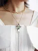 Hangende kettingen ontwerper amethisters Amazonite trendy bohemia natuursteen korte chokers vrouwen sieraden Bijoux groothandel