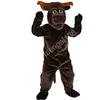 Costume de mascotte de taureau Animal de noël Costume de personnage de dessin animé Costume Halloween adultes taille fête d'anniversaire tenue de plein air caritatif