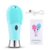 Ultrasonic Facial Cleansing Brush - Exfolierande vibration, silikonskrubb Mini Massager - Deep Cleanse and Moven Hud