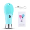 Elektrische siliconen gezichtsreinigingsborstel - Deep Cleanse Exfoliate met Sonic Technology - Waterproof Mini Cleansing Tool