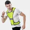 Hunting Jackets Cycling Reflective Vest LED Running Outdoor Safety Jogging Breathable Visibility Night Riding Sports