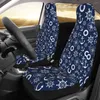 Car Seat Covers Blue Anchor Wheel Universal Cover Auto Interior For All Kinds Models Navigation Protection Fishing