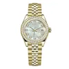 Mouvement automatique montre homme diamant femmes Montres hommes mécanique or rose femme Montres de luxe caijiamin