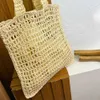 High Quality Designer Handbag Fashion Beach Bags Wholesale Bag Classic Women's Summer Beach Woven Raffia Woven Large Handbag Ladies 230220