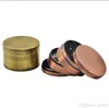 Smoking Pipes Metal Smoke Grinder 60 mm in Diameter Zinc Alloy Material Retro-classical Smoke Grinder