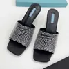 Sandals Slipper women new fashion fairy style in spring summer of 2023 design. They can wear thin heel one-sided slippers high-heeled sandals