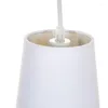 Hanger lampen schenken grote zwarte spin gevlochten lamp/diy 10 koppen clusters van hangende stof tinten e14 plafondlamp