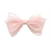 Hair Accessoires Frauen elegante Perlen Chiffon Ribbon Bow Scrunchie Krawatte süße Dekorbänder Stirnband Fashion Drop de dsx