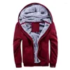 Heren hoodies mode fleece sweatshirt jas set heren herfst wintermerk warm bovenkleding 7 kleuren hoodie casual baggy jas streetwear man