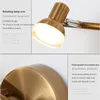 Wall Lamp 2/3 Heads Waterproof LED Light For Bathroom Restroom Dresser Make-up Mirror Iron Art Indoor Lighting