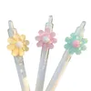 40 pièces Kawaii Bling stylos à fleurs pour fournitures scolaires décor de bureau mignon papeterie étudiant écriture filles cadeau