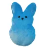 15 cm Mini Easter Bunny Peeps Plush Doll Pink Blue Gul Purple Rabbit Dolls For Childrend S￶ta mjuka plyschleksaker 0220