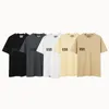 Fashion ESS T shirts Crew Neck Casual T-shirts Men Women Tops Leisure Style Summer Short Sleeve Letter Shirts 3XL 4XL