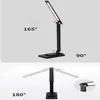 Tischlampen Smart Touch Folding Led Desktop Leselampe Schlafzimmer Nachttisch Studentenwohnheim Studie Augenschutz Schreibtisch USB-Stecker