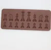 New International Chess Silicone Mould Fondant Cake Chocolate Molds For Kitchen Baking SN5140