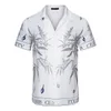 3 Mannen Designer Shirts Zomer Korte Mouw Casual Shirts Mode Losse Polo's Strand Stijl Ademende T-shirts Tees Kleding #106