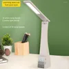 Bordslampor Bred bestrålningsområde 1 Ställ in hållbart icke-glans LED-läsningslampa flimmer gratis hushållsmaterial