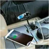 Bluetooth Car Kit Charger Usb Cigarette Lighter Adapter Chargers Wireless Incar Fm Transmitter Mp3 Radio Drop Delivery Mobiles Motor Dhyu3