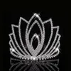 Tiaras ainameisi 9 estilo de luxo de luxo Tiaras e coroas com bandas de cabeça para caba de cabeça de coroa Big Crown para mulheres Z0220