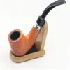 New Acrylic filter cigarette holder, cigarette holder, bent handle, pipe, wooden pipe, smoking set.