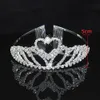 Tiaras ainameisi shinestone bidal tiaras acessórios para cabelos de faixa para a cabeça coroas de cristal para mulheres garotas festas de casamento jóias z0220