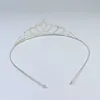 Tiaras Bridal Prom Crown Princess Rhinestone Sparkling Tiara en Crown Headband Kids Girls Love Wedding Party Accessories Hair Accessor Z0220