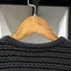 Women s Knits Tee O Neck Knit Carigan Sweater Early Autumn Elegant Lady Long Sleeve Short Knitwear Top with Pockets 230217