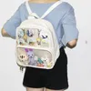 Waist Bags Ita Backpack Clear Transparent Women Diy Ladies Teenage Girls Lovely Lolita bag Itabag 7 colors 230220