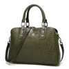 HBP Fashion Womens Totes Bag alligator axelv￤ska enkel stil pu handv￤ska