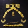 Wedding Jewelry Sets Ethlyn Latest Gold Color Red Stone Women Eritrean Traditional Wedding Jewelry Sets S112C 230217