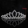 Tiaras 20 style Kid Cute Princess Tiaras and Crowns Crystal Headband Bridal Crown Wedding Party Accessories Girls Fashion Hair Jewelry Z0220