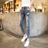 Jeans da uomo Primavera Estate Pantaloni da lavoro FASHION da uomo firmati di alta qualità per uomo Pantaloni da lavoro attillati casual attillati da cowboy