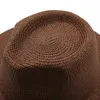 Chapéus largos de moda panamá para homens 6 cores jazz fedoras refrescando sol verão respirável elegante e elegante festa hat wholesalewide Davi2