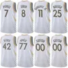 Man Kids Printed Basketball Christian Wood Jersey 35 Jaden Hardy 3 Reggie Bullock 25 Kyrie Irving 2 Luka Doncic 77 Dwight Powell 7 City Earned Classic Statement Icon