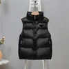 Womens Vests Puffy Jacket Sleeveless Woman Jackets Designer Coat Matte Slim Outwears Coats prad Down Jackets S-2XL