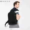 Sacs de taille BANGE hommes affaires étanche 156 "sac à dos pour ordinateur portable mode homme classique voyage Moto Biker lumière évolutive épaule 230220