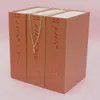 Ювелирные коробки Оптовая 500pcslot Custom Картонная подарочная упаковка с печатной магнитной пакетом 230217