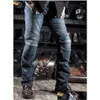 Vêtements de moto Jeans d'équitation Racing Cyclisme avec coussinets de protection Équipement Chevaliers Pantalons de sport en plein airMotorcycle Drop Delivery Mo Dhunh