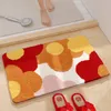 fluffy rug Cross-border modern simple bathroom absorbent non-slip mat fresh household entry entry floor mat bedroom mat doorway