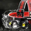 C5 Cap Light Camping Headlamptorch Zoom Cob Front Lanterns LED Fishing Towar Reflektor 18650