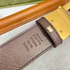 Cinturón para hombre Cinturones para mujer Diseñador cintura ceinture Caja de cuero genuino 3.5cm Hebilla de moda JDSP3