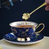 カップソーサーセラミックコーヒーセット骨中国ミルクティーマグ