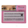 False Eyelashes 60Pcs/Set 8/10/12/14 Mm Individual Lashes Black 6D Natural Fake Eyelash Long Cluster Extension Makeup Beauty Drop De Dhohw