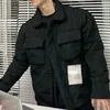 Masculino designer de parkas de parkas winter masculino jaqueta de luxo jaquetas de luxo em 3d bordados com zíper do zíper do cardigan casaco casual k1jm